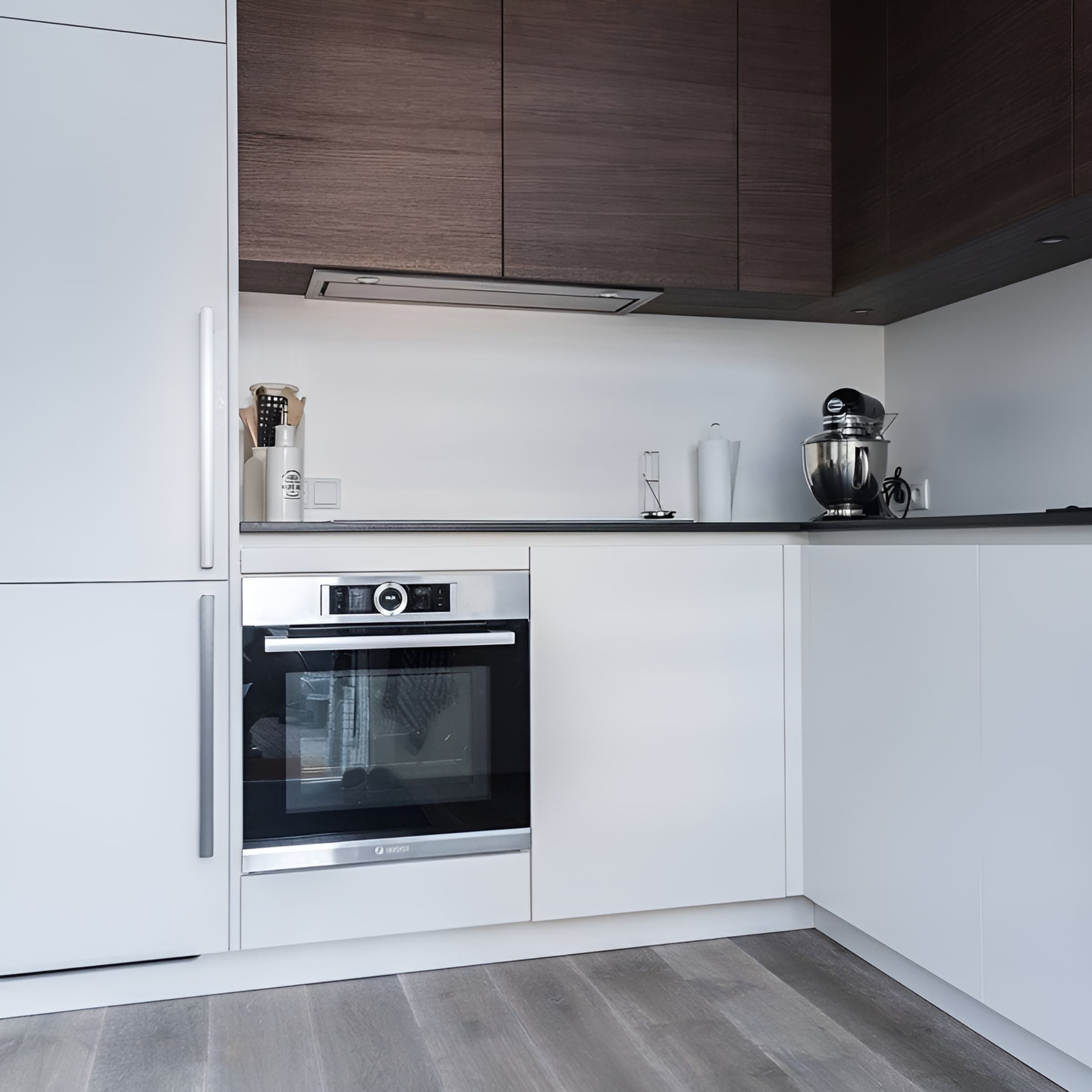 Parquet chêne contrecollé Heritage - Silver grey smoked