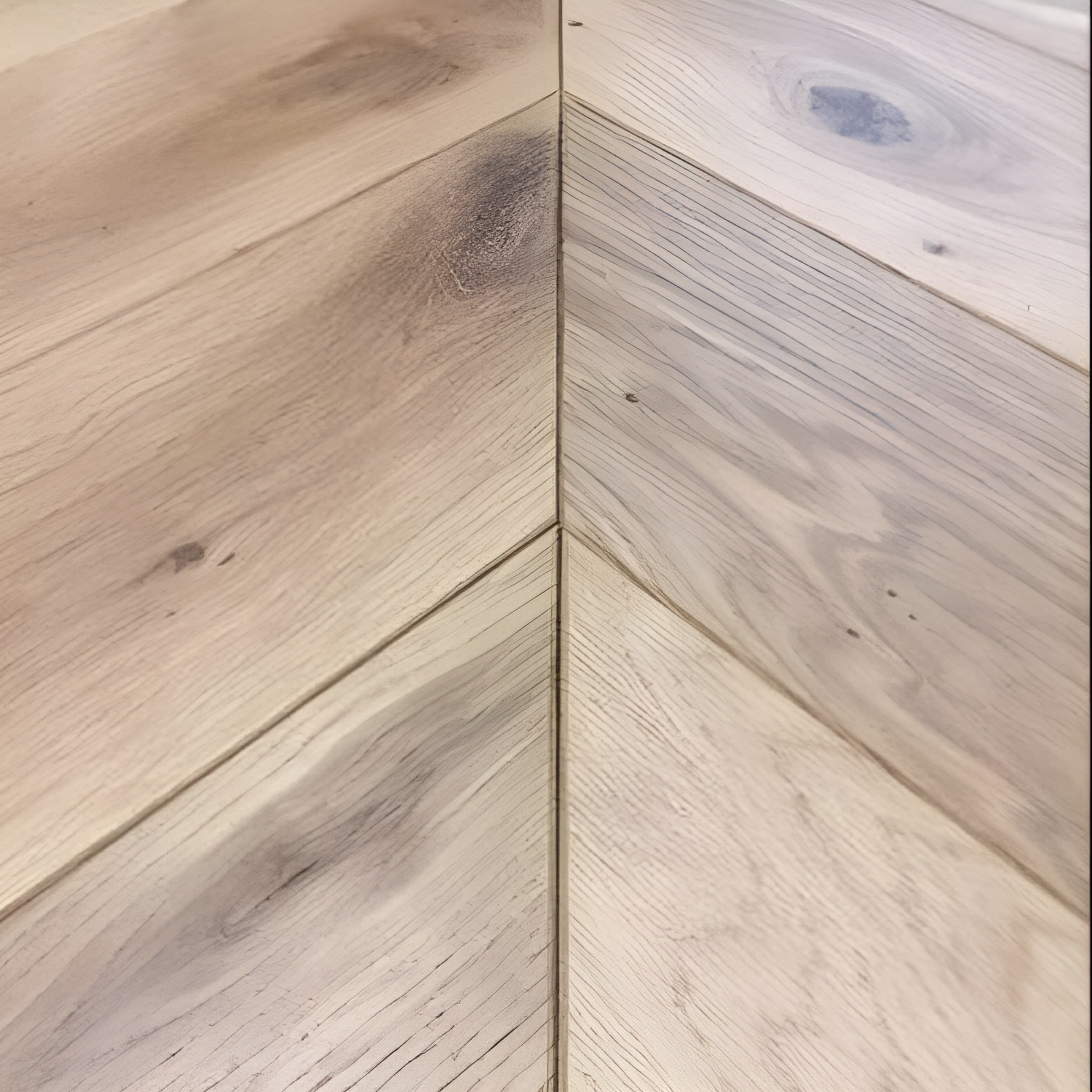 Parquet en chêne massif Point de Hongrie Huilé Incolore Choix Campagne