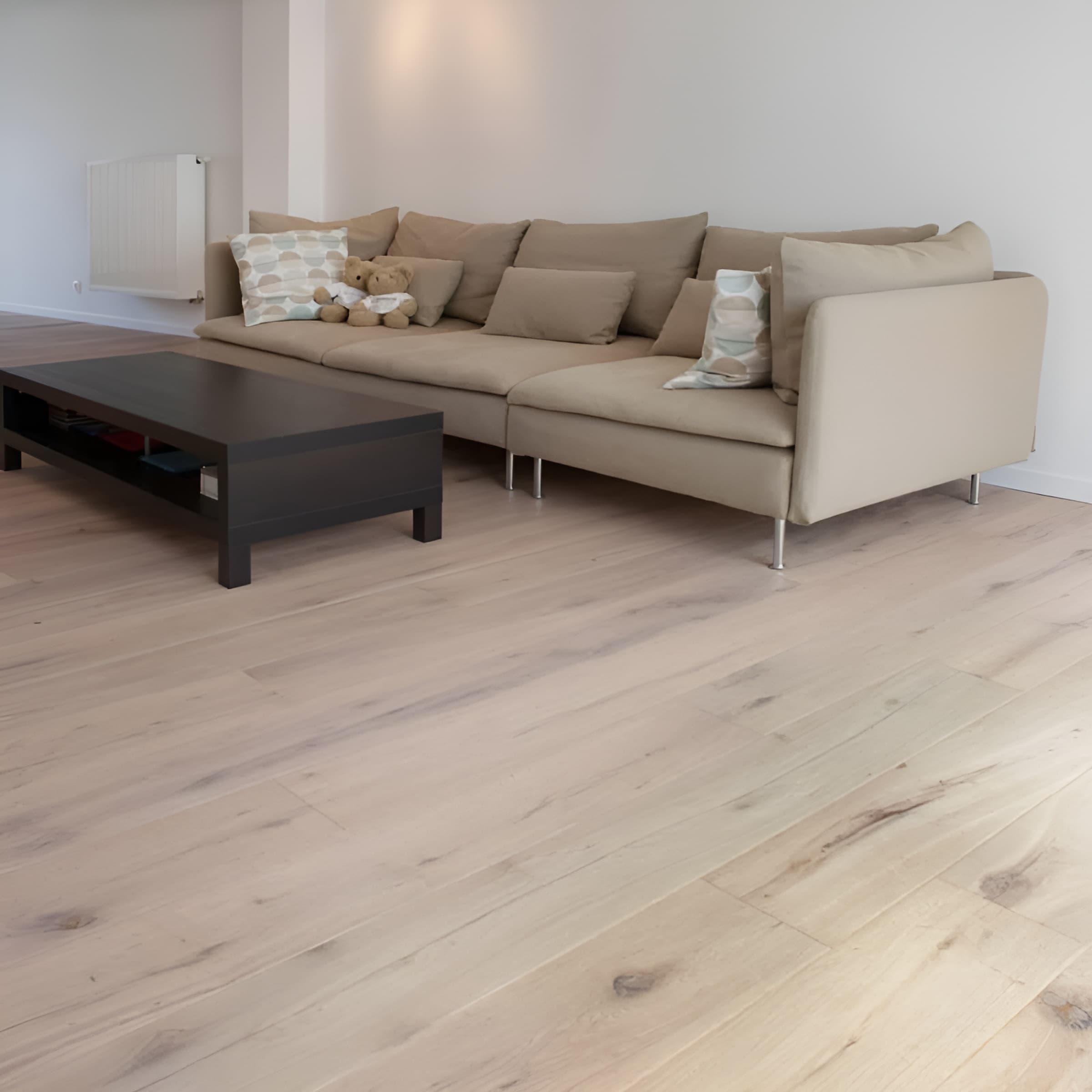 Parquet massif Chêne huilé incolore choix RU