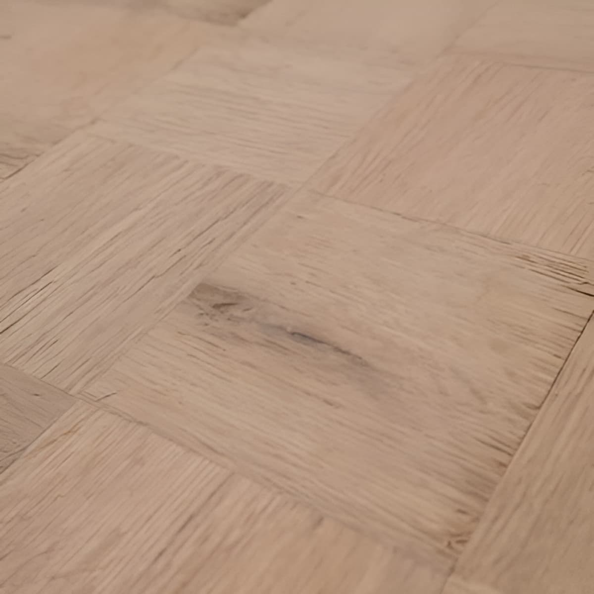 Parquet en chêne contrecollé - Petit Carreaux Brut