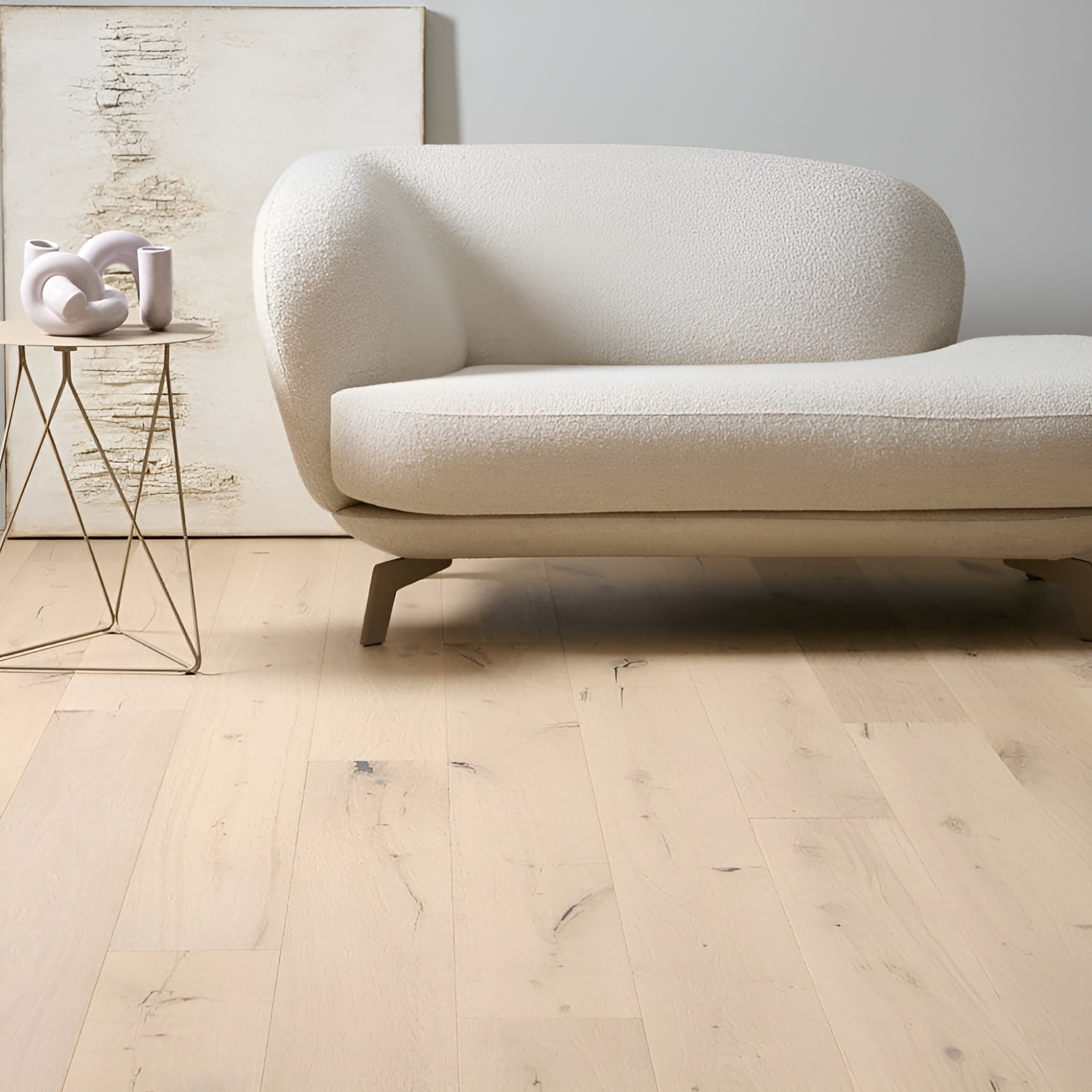 Parquet en chêne contrecollé - Chalet Invisible Huilé