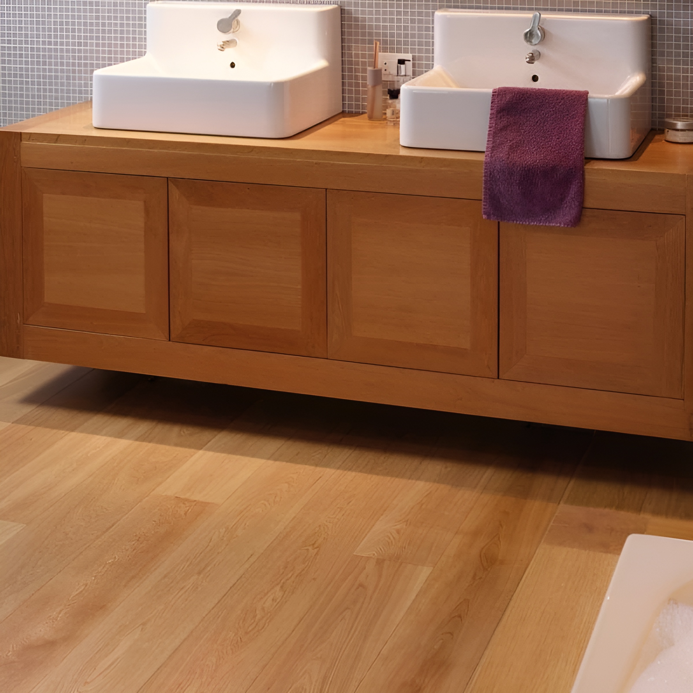 Parquet en chêne contrecollé - Capucine 15 B Vernis