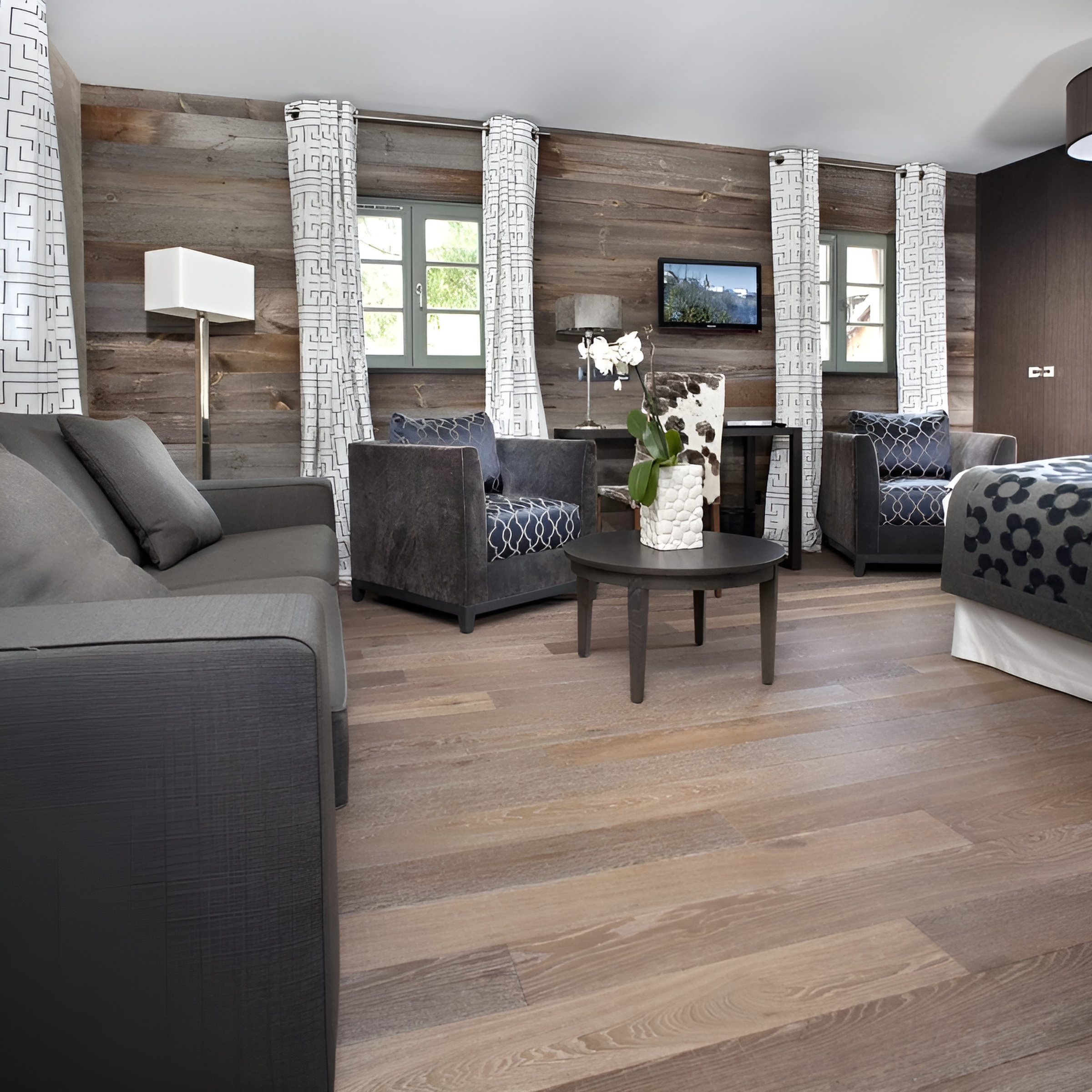 Parquet en chêne massif - Chêne scié 608