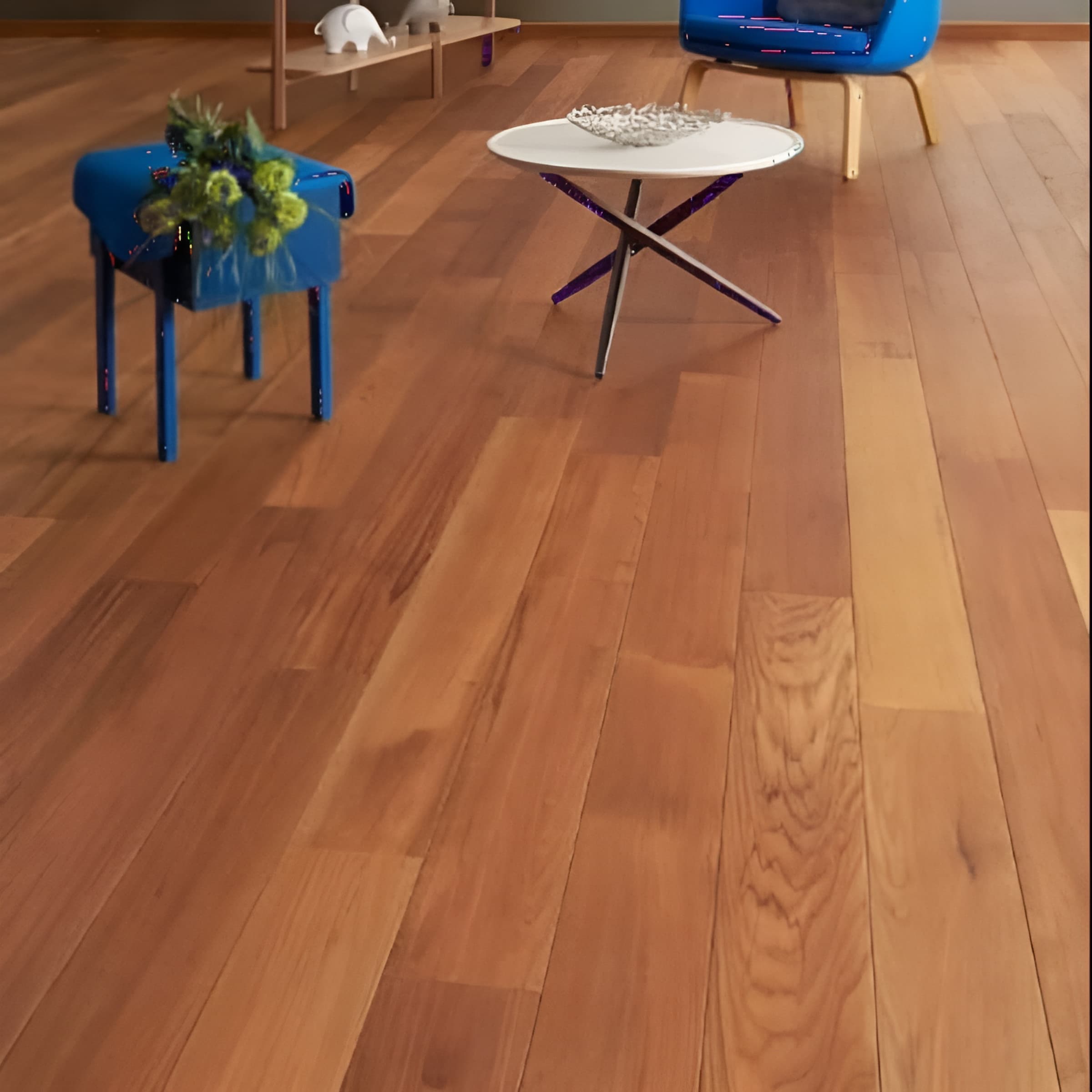 Parquet massif Teck