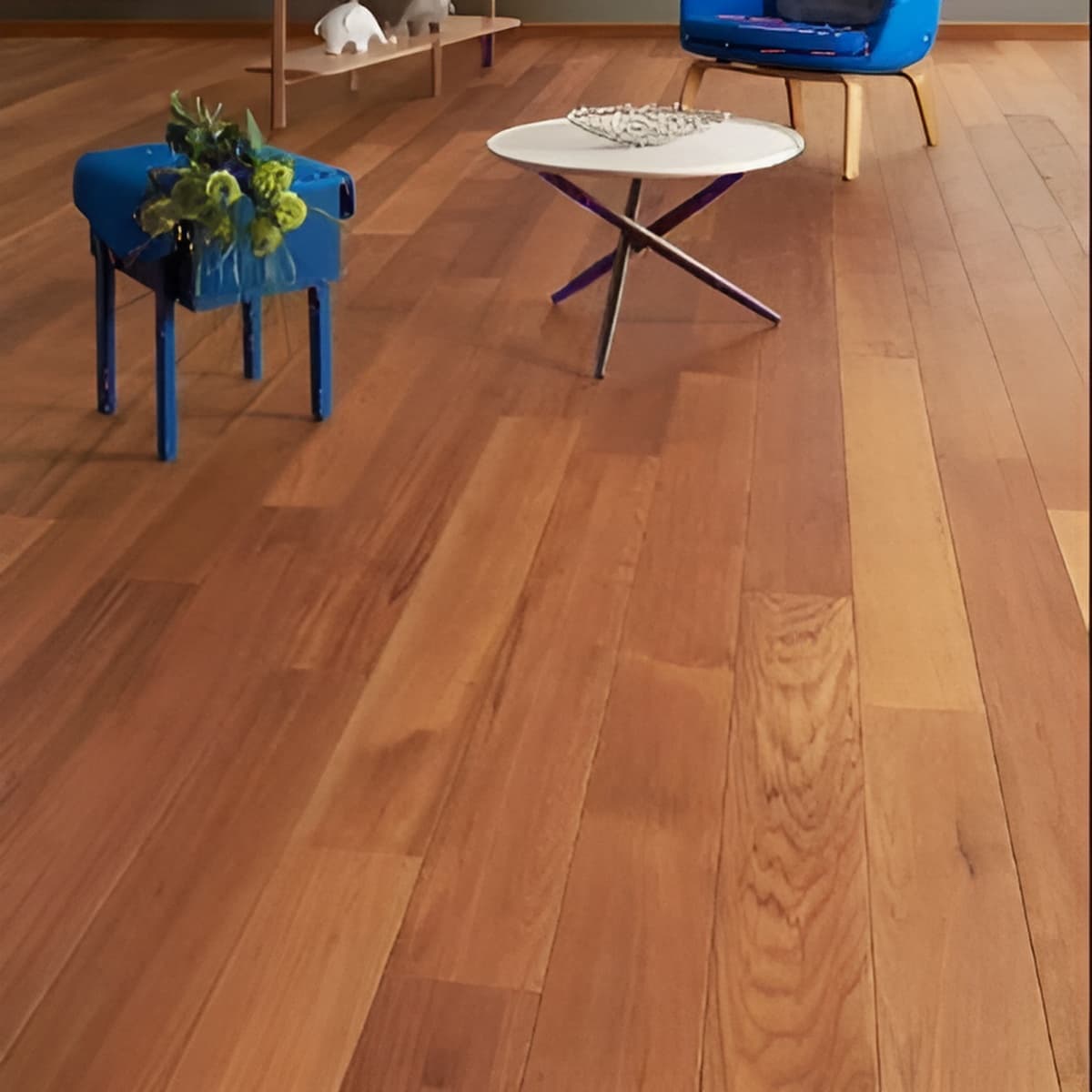 Parquet massif Teck
