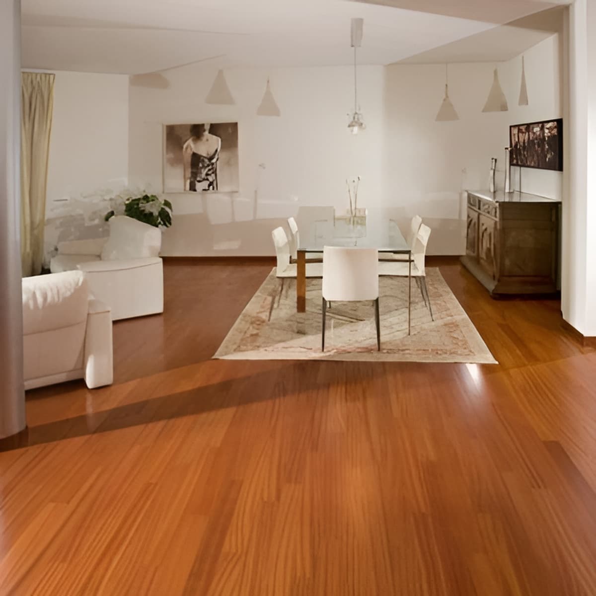 Parquet massif Doussié