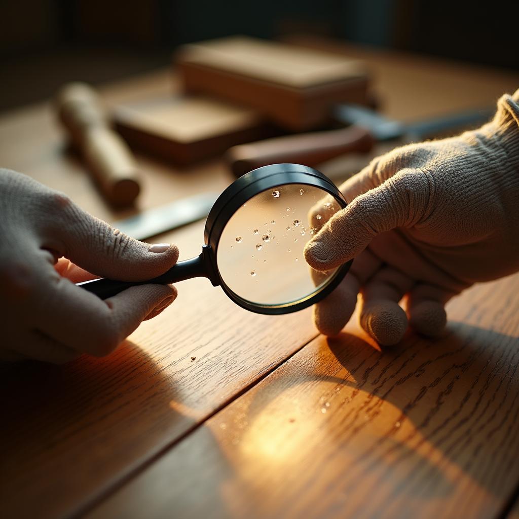 Rénovation des finitions de parquet
