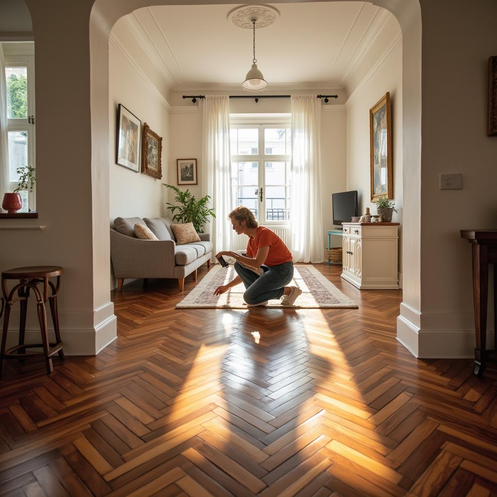 Parquet teinté : personnalisez votre sol