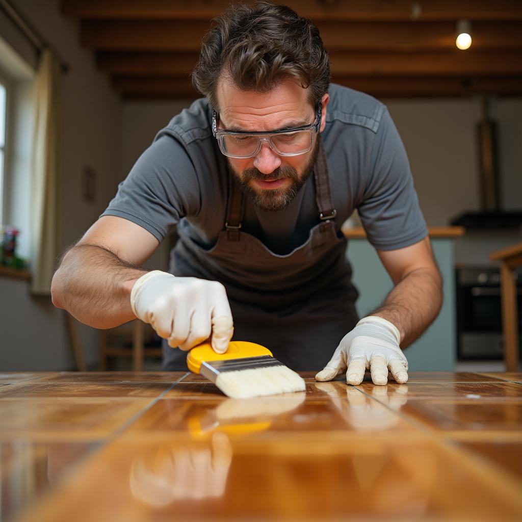 Vitrification du parquet : processus et avantages