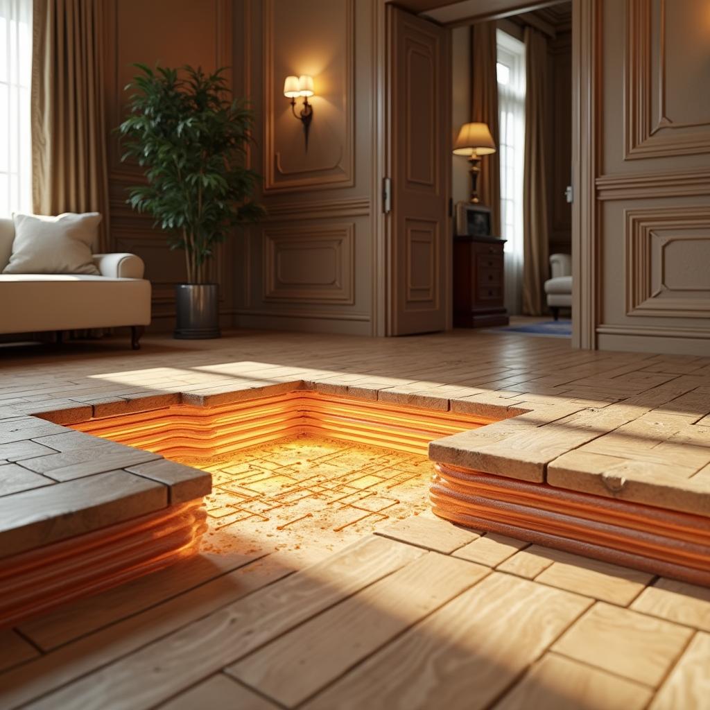 Coût d'un parquet chauffant : notre tarification