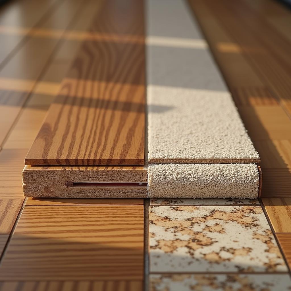 Parquet vs autres revêtements pour l'isolation phonique