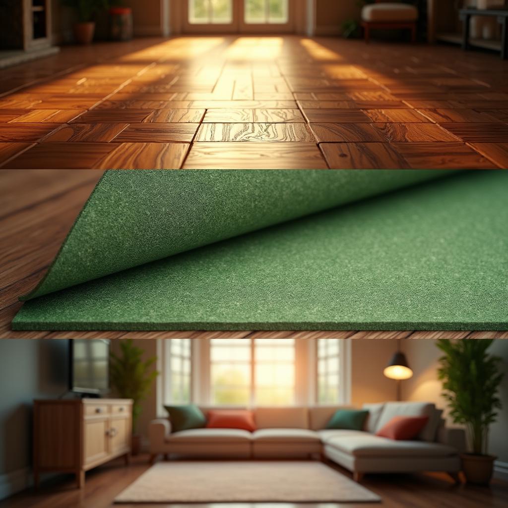 Améliorer l'isolation phonique d'un parquet existant